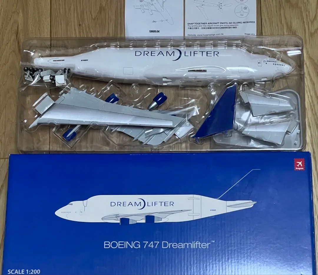 【超希少・新品未開封】Boeing 747 Dreamlifter 1/200 2025年最新】ドリームリフターの人気アイテム - メルカリ