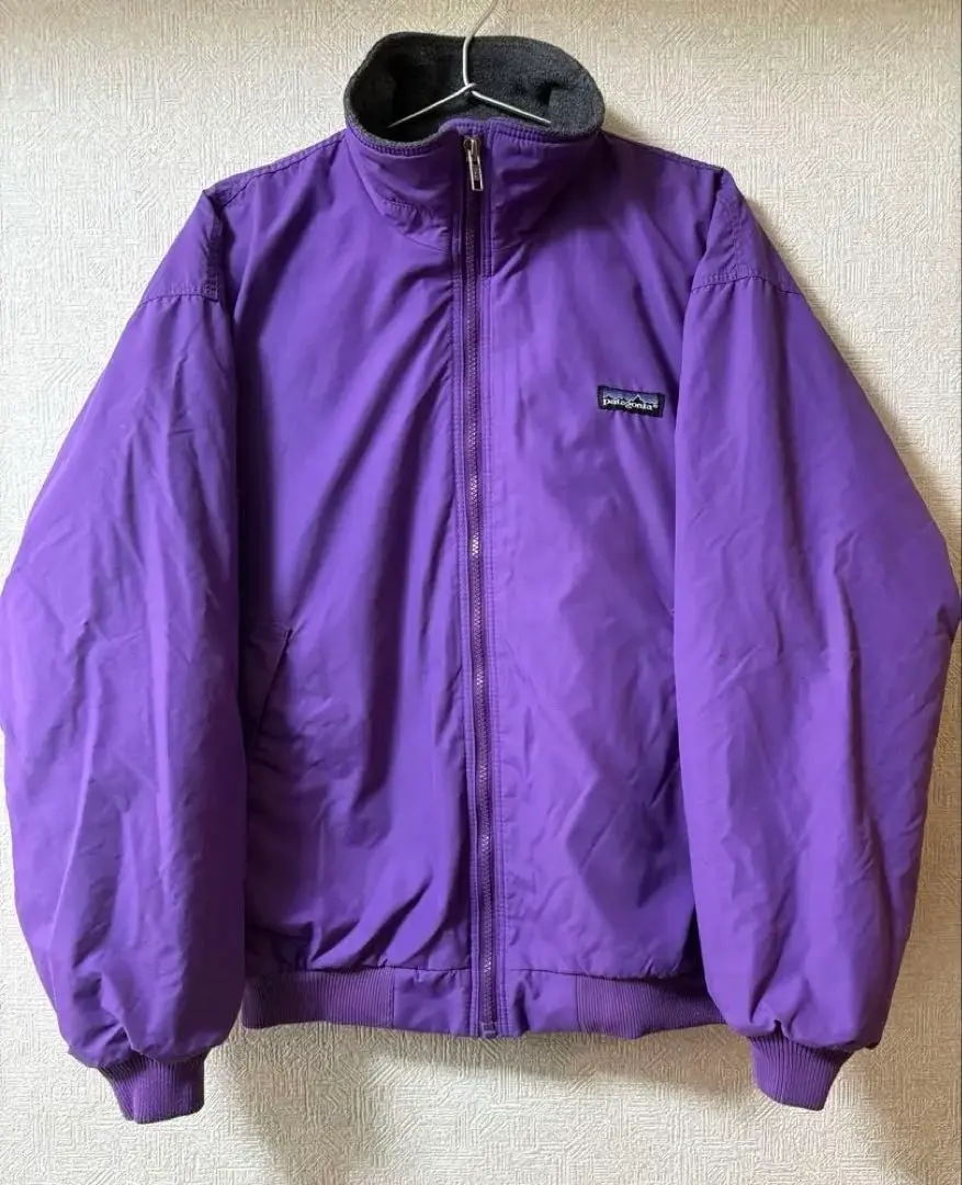 Thumbnail of Excellent Condition, Rare Color, L Size Equivalent: Patagonia Shelled Synchilla Jacket, Purple x Gray