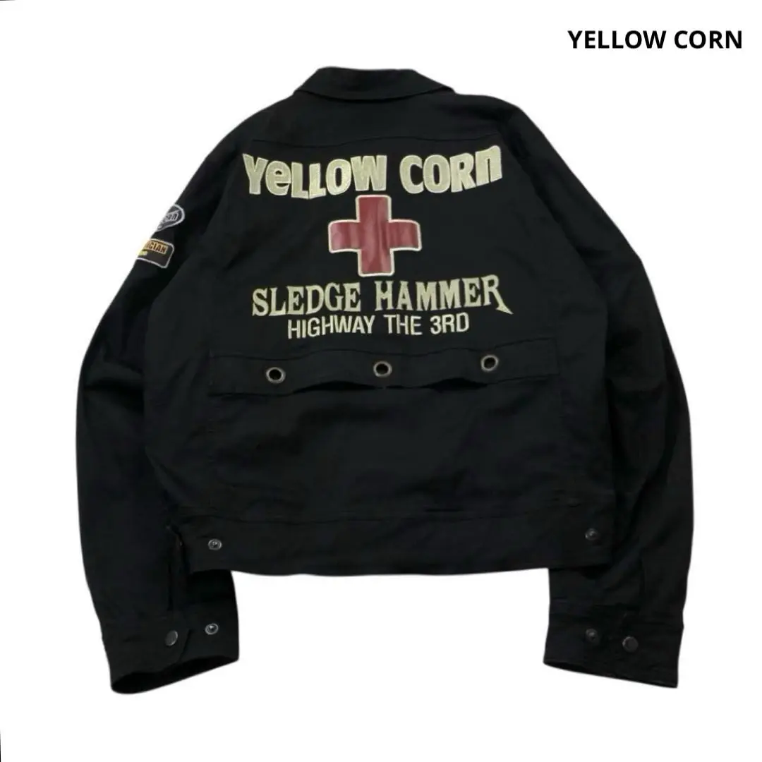 【レトロ 入手困難】 YELLOW CORN SIMPSON MSD ブルゾン レトロ 入手困難】 YELLOW CORN SIMPSON MSD ブルゾン