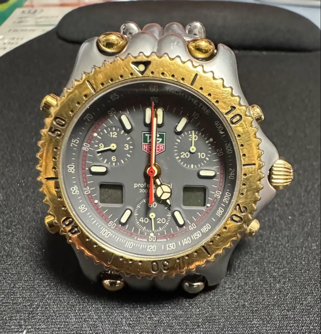 ジャンク品 　 タグホイヤー セナモデル TAG HEUER】タグホイヤー セナモデル 腕時計 CG1122-0 クオーツ