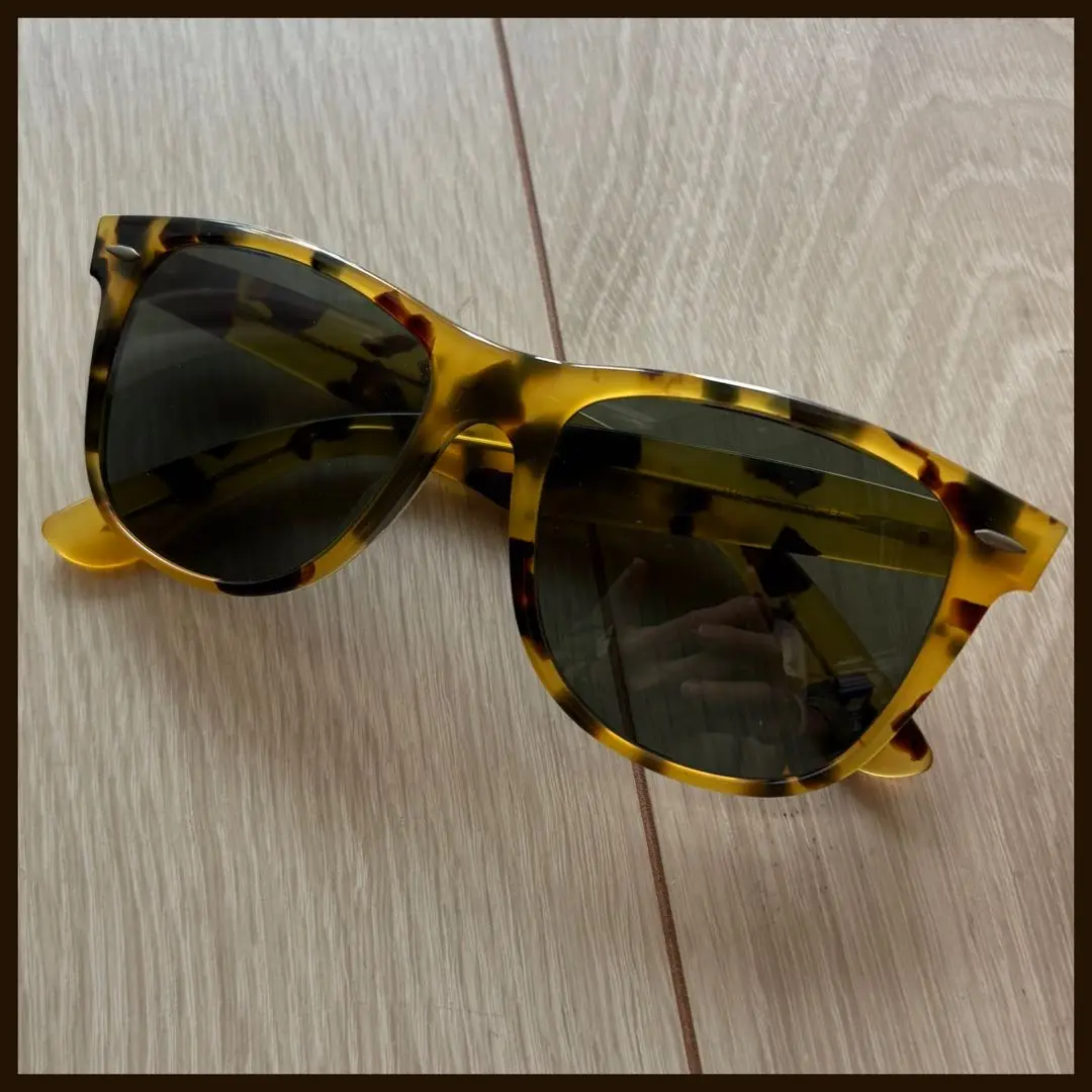 サングラス　RAY-BAN　WAYFARERⅡ　B&L Vintage B&L Ray Ban USA Wayfarer II 54mm Black & white