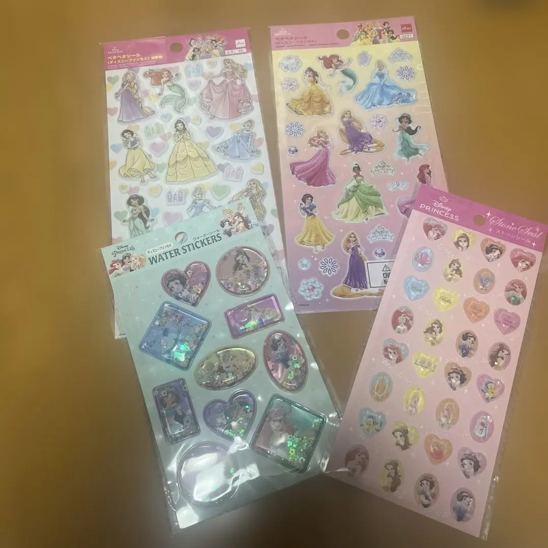 Thumbnail of Disney Princess Water Seal, Peta Peta Seal, Stone Seal, 4 Items