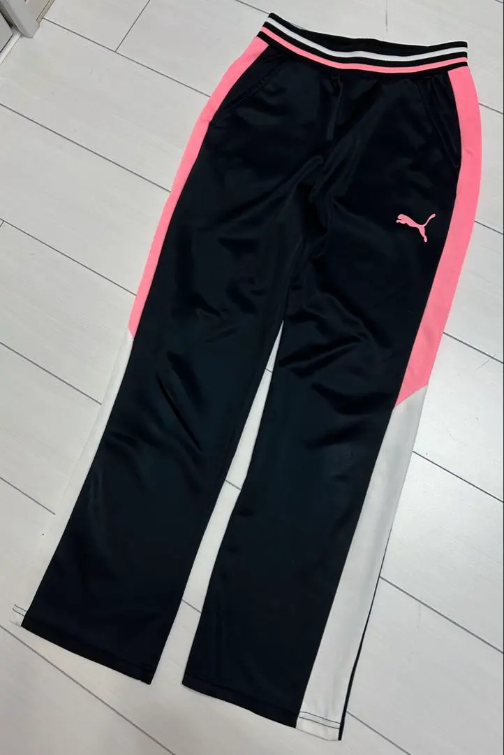 Thumbnail of Puma track pants, black, size 150, junior/ladies, ②
