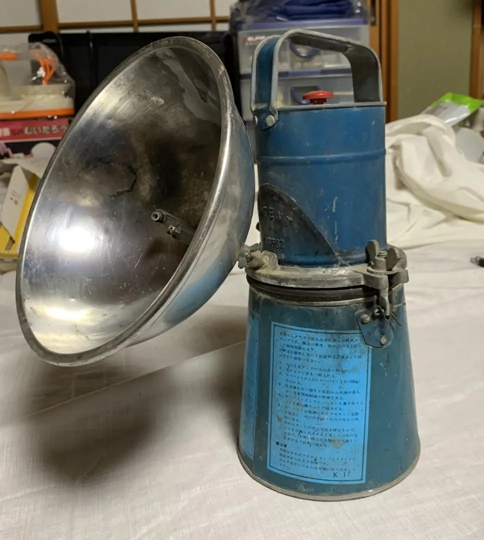 未使用【富士灯器】カーバイトランプ 手提魚取用 3号型用 火口付 2個セット 未使用【富士灯器】カーバイトランプ 手提魚取用 3号型用 火口付