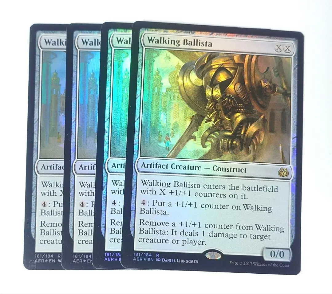 歩行バリスタ　英語　foil 2枚セット FOIL】【英】歩行バリスタ/Walking Ballista[無色P]【SLD