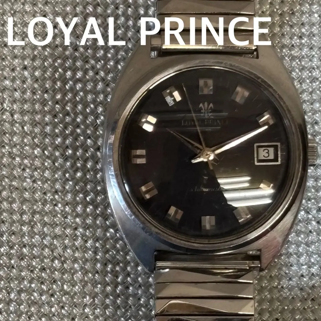 稼働品Loyal Prince 自動巻き腕時計 Yahoo!オークション -「loyal prince」(3針＋カレンダー
