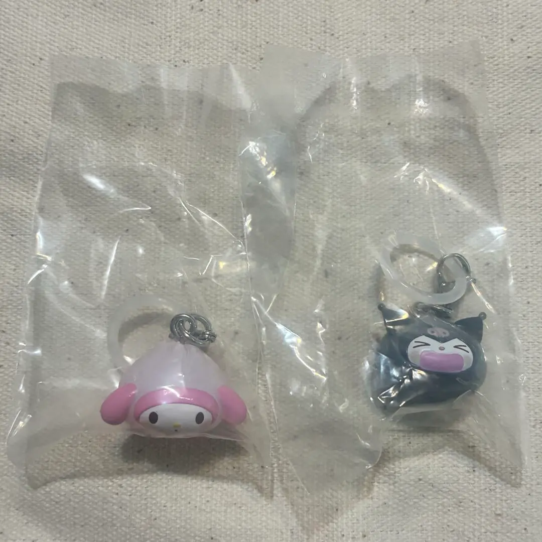 Thumbnail of Gachagacha Sanrio Mejirushi Accessory Narikiri Man - My Melody, Kuromi