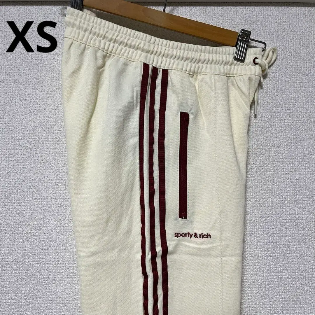 未使用 adidas SPORTY & RICH TRACKPANT M adidas - adidas sporty&rich トラックパンツ ジャージ Mサイズ