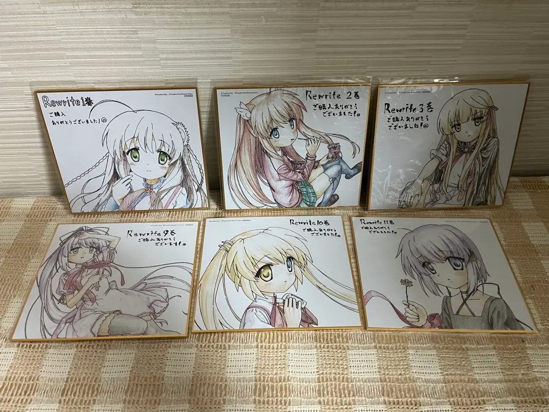 2025年最新】Rewrite 色紙の人気アイテム - メルカリ