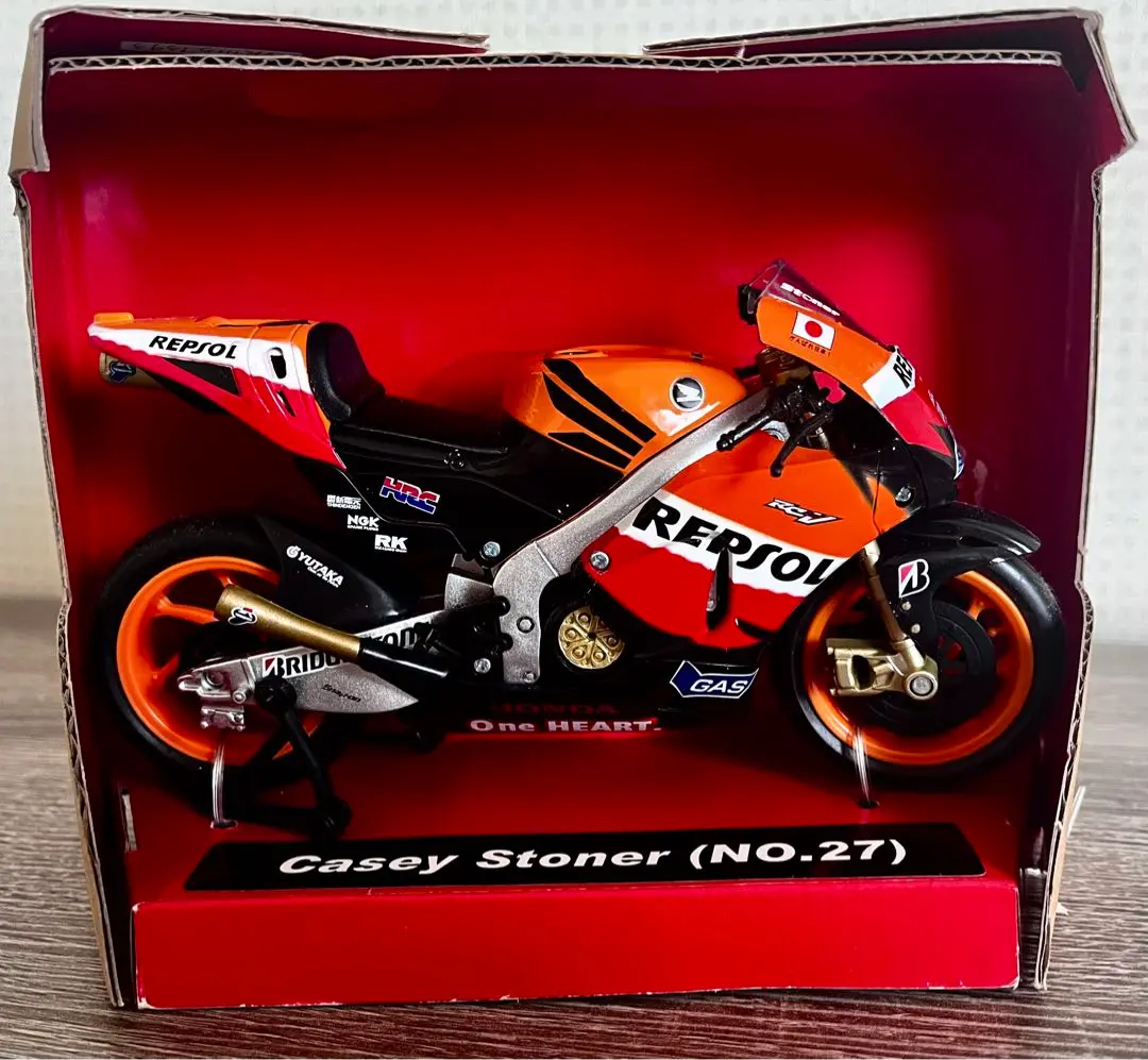 激レア ケーシーストーナー 直筆サイン Repsol Honda RC212V