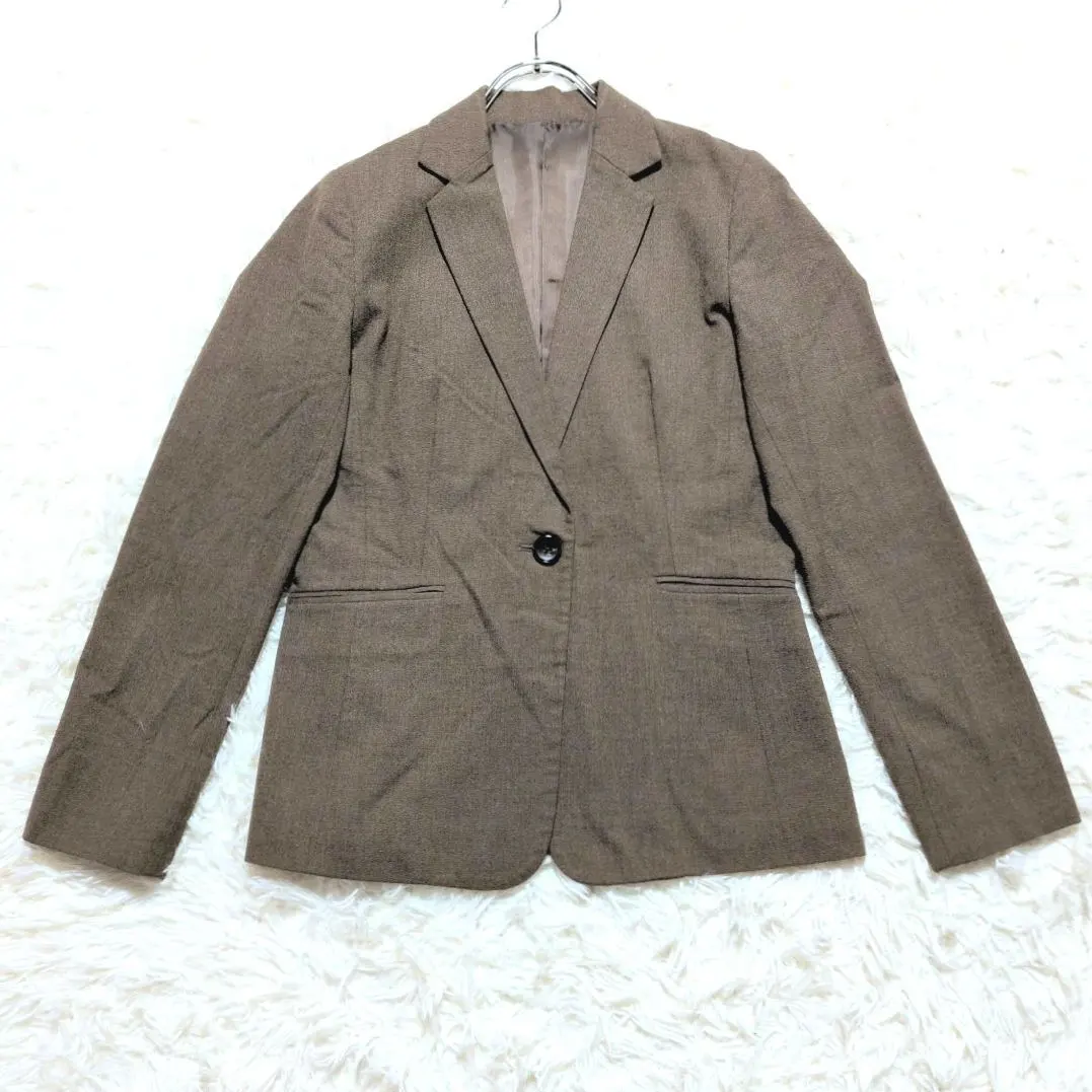 Thumbnail of Clear Impression Tailored Jacket, Size 2, Brown, Richel fabric used