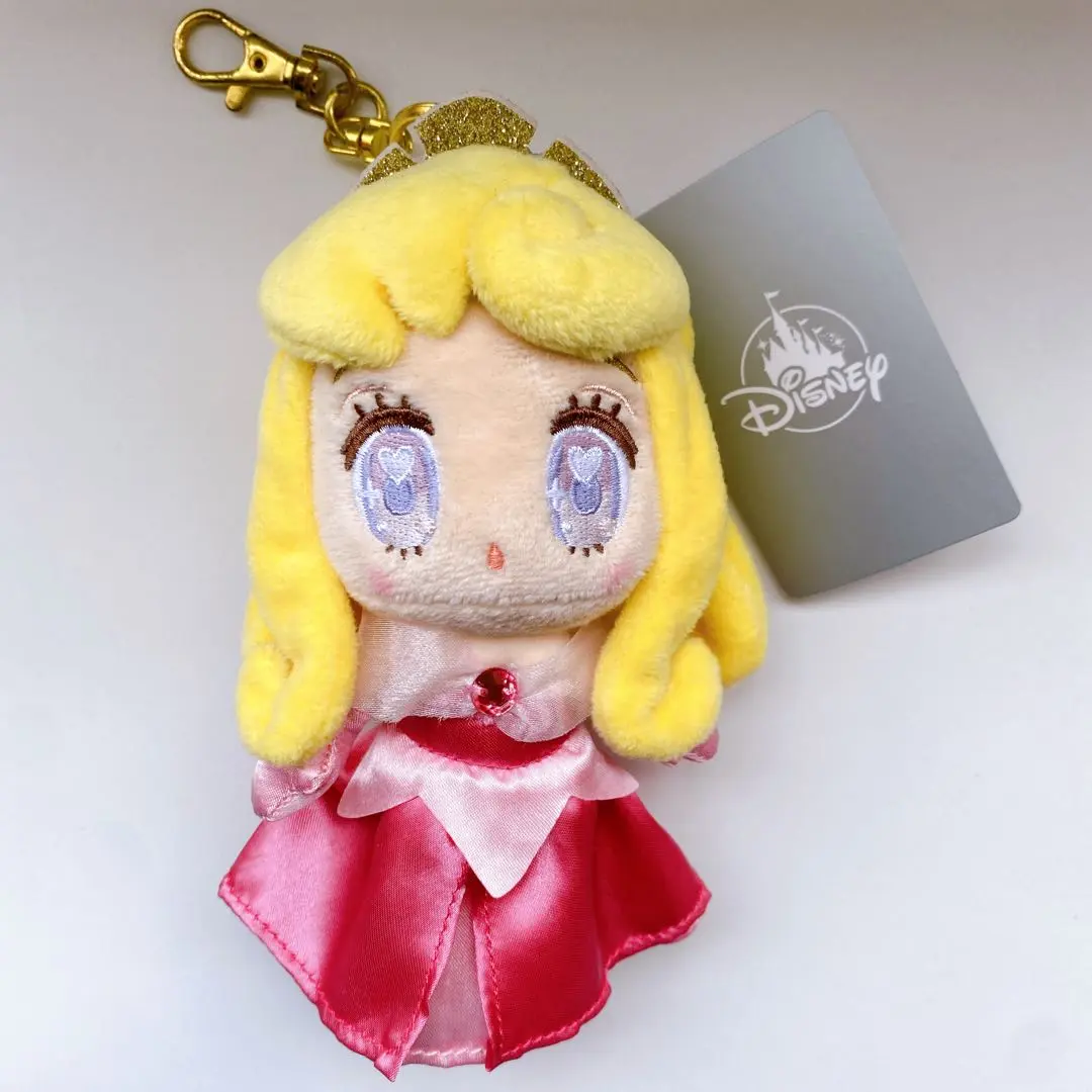 ディズニー　ぬいぐるみバッジ　眠れる森の美女　妖精　フォーナ　オーロラ姫　ぬいば ディズニー ぬいぐるみバッジ 眠れる森の美女 妖精 フォーナ