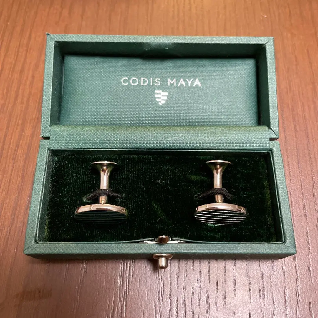CODIS MAYA（コーディスマヤ） カフリンクス CARNABY BLUE RED