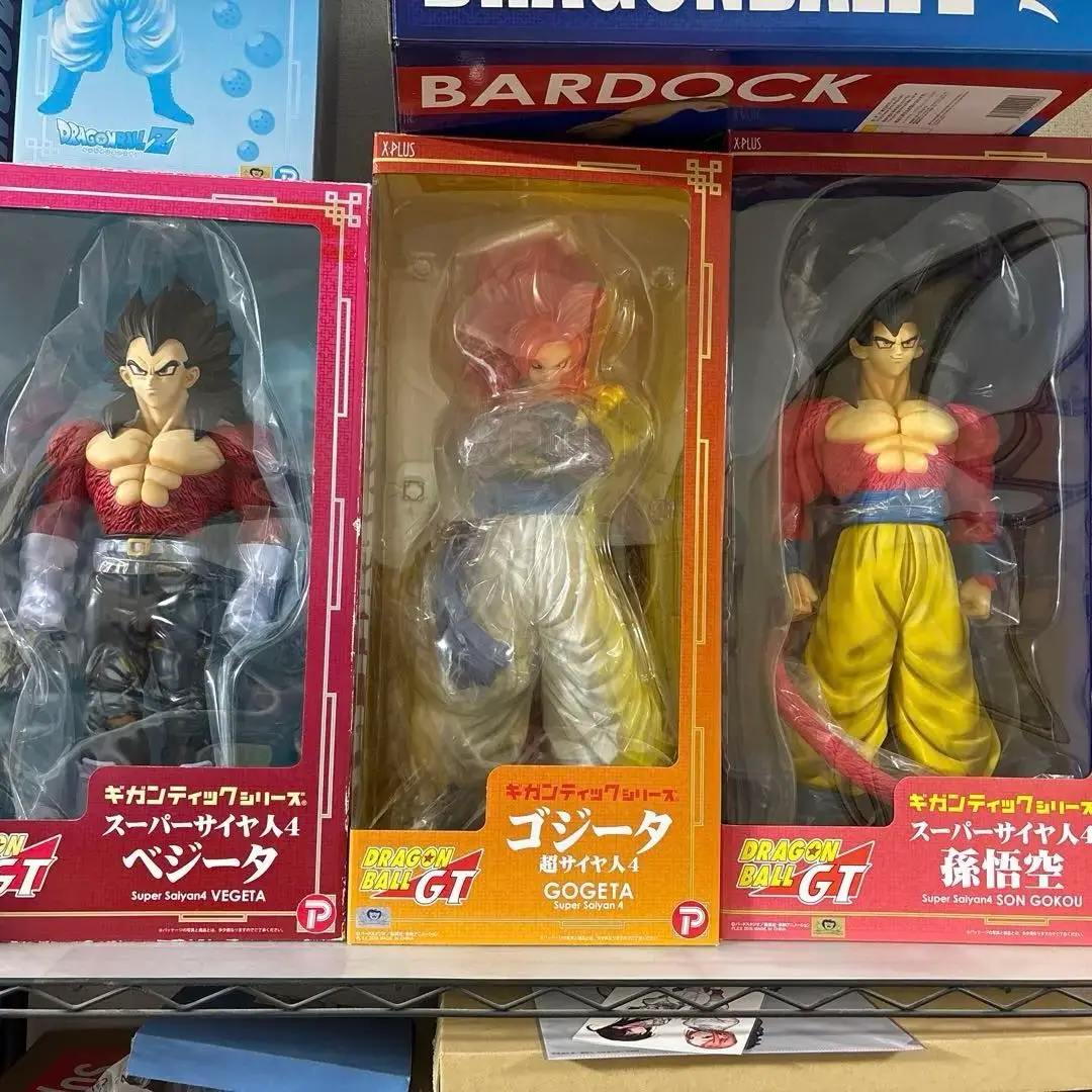 ギガンティックシリーズ　悟空ベジータ　ゴジータ4 ドラゴンボールフィギュアセット 外観】ギガンティックシリーズ ゴジータ（超サイヤ人4