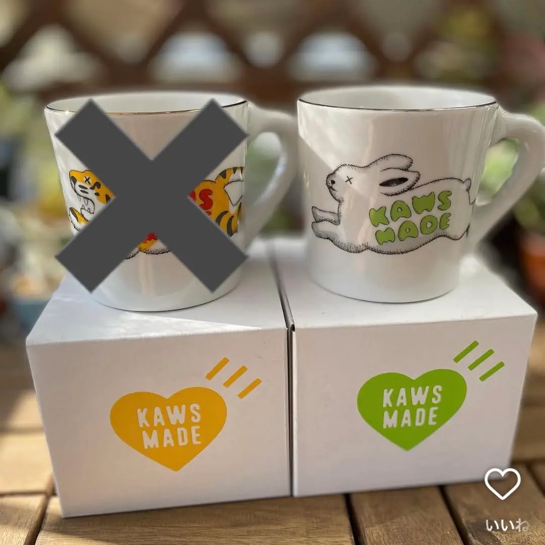 KAWS MADE マグカップ 2個 HUMAN MADE NIGO KAWS 2025年最新】HUMAN MADE KAWS マグカップの人気アイテム - メルカリ