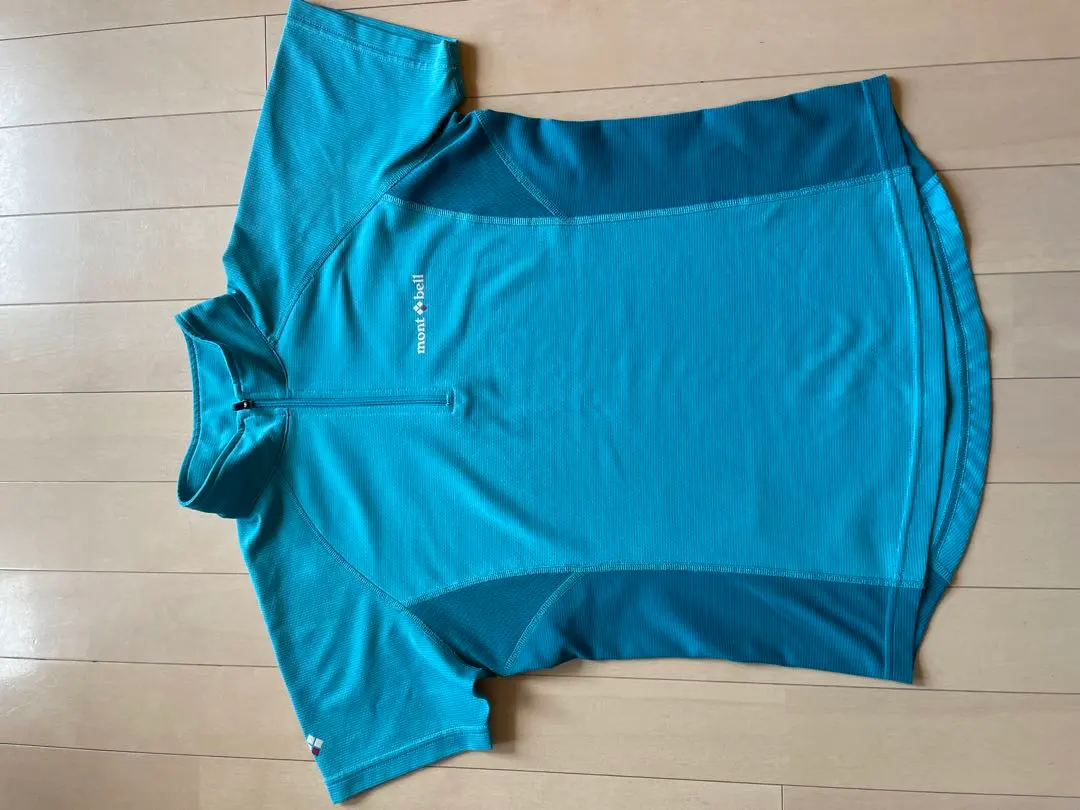 Thumbnail of mont-bell Montbell Half Zip Short Sleeve Cut and Sew Pullover Hiking