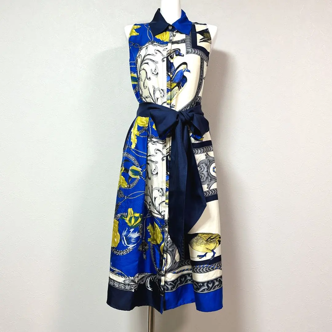 Thumbnail of ★Salvatore Ferragamo★ New Tag ★ Excellent Condition ★ Silk ★ Shirt Dress