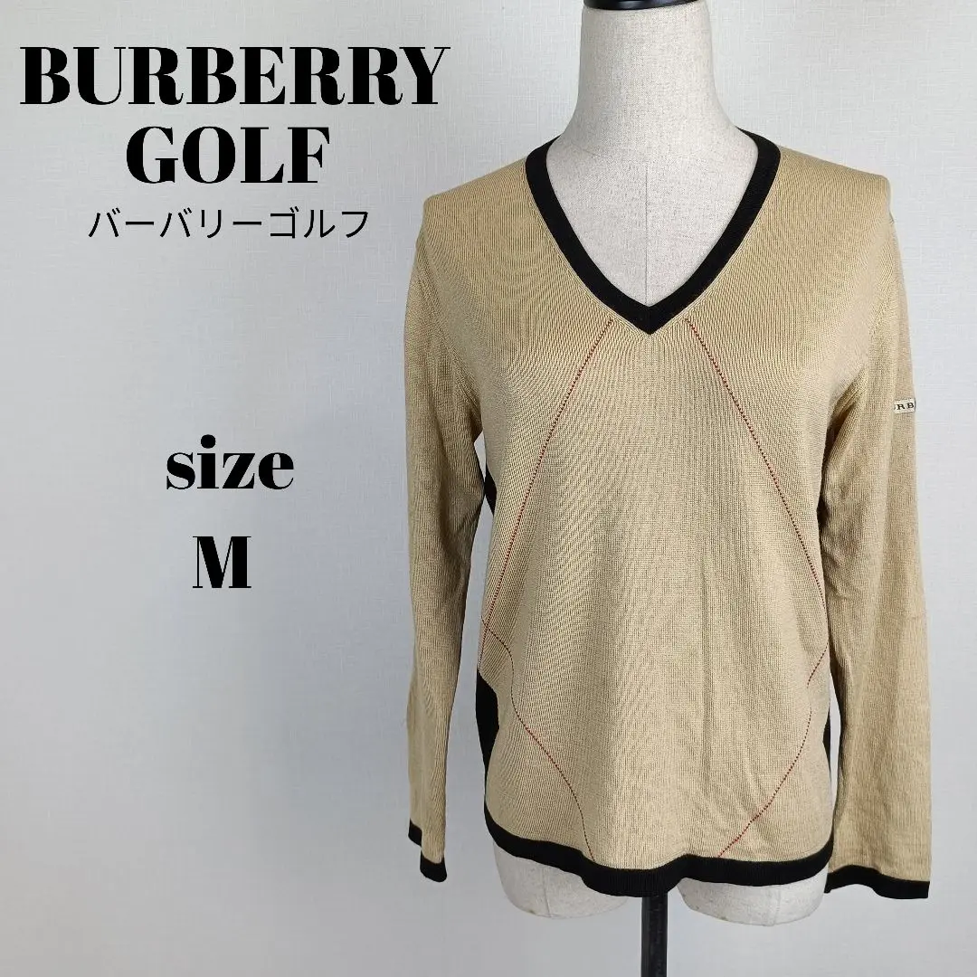 美品★BURBERRY GOLF★バーバリー★ハイネック ニット★ゴルフウェア 2025年最新】BURBERRY GOLF レディース ニット・セーターの人気