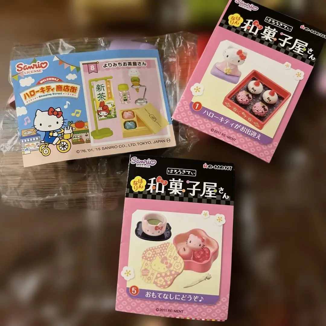 【お買い得】【新品未開封】ハローキティ はんなり和菓子屋さん 1,2,4,5,8 はろうきてぃのはんなり和菓子屋さん 全8種類 袋未開封