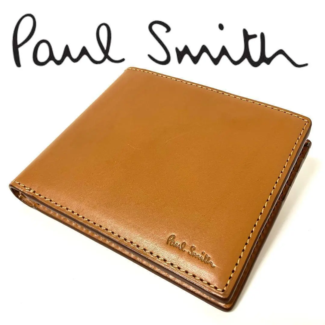 Thumbnail of Paul Smith Bi-fold Wallet with Card & Bill Slots, Camel