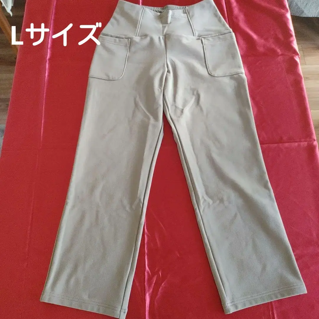 シャルレ ♡ サポートウォーク パンツ Lサイズ ブラック シャルレ サポートウォークパンツ ブラック L パンツ
