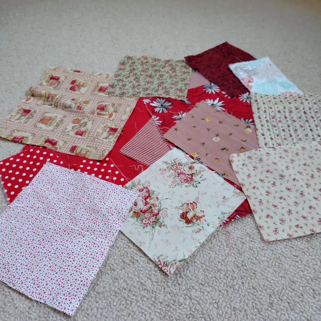 Thumbnail of Patchwork fabric scraps