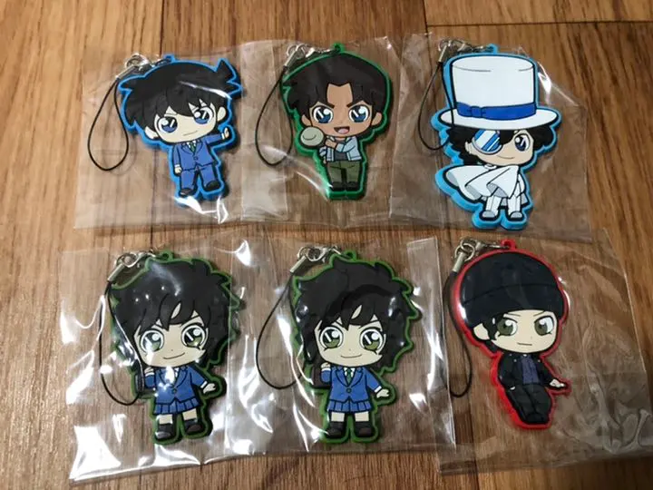 Thumbnail of Detective Conan Ichiban Kuji Rubber Strap Set of 6