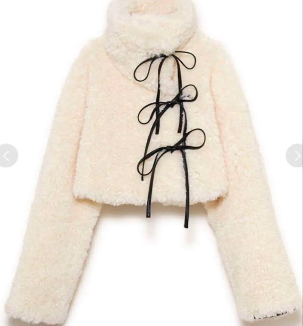 SORIN 限定色 Synthetic Fur Lace-up Cardigan SORIN（ソリン ）の「Synthetic Fur Lace-up Cardigan（その他