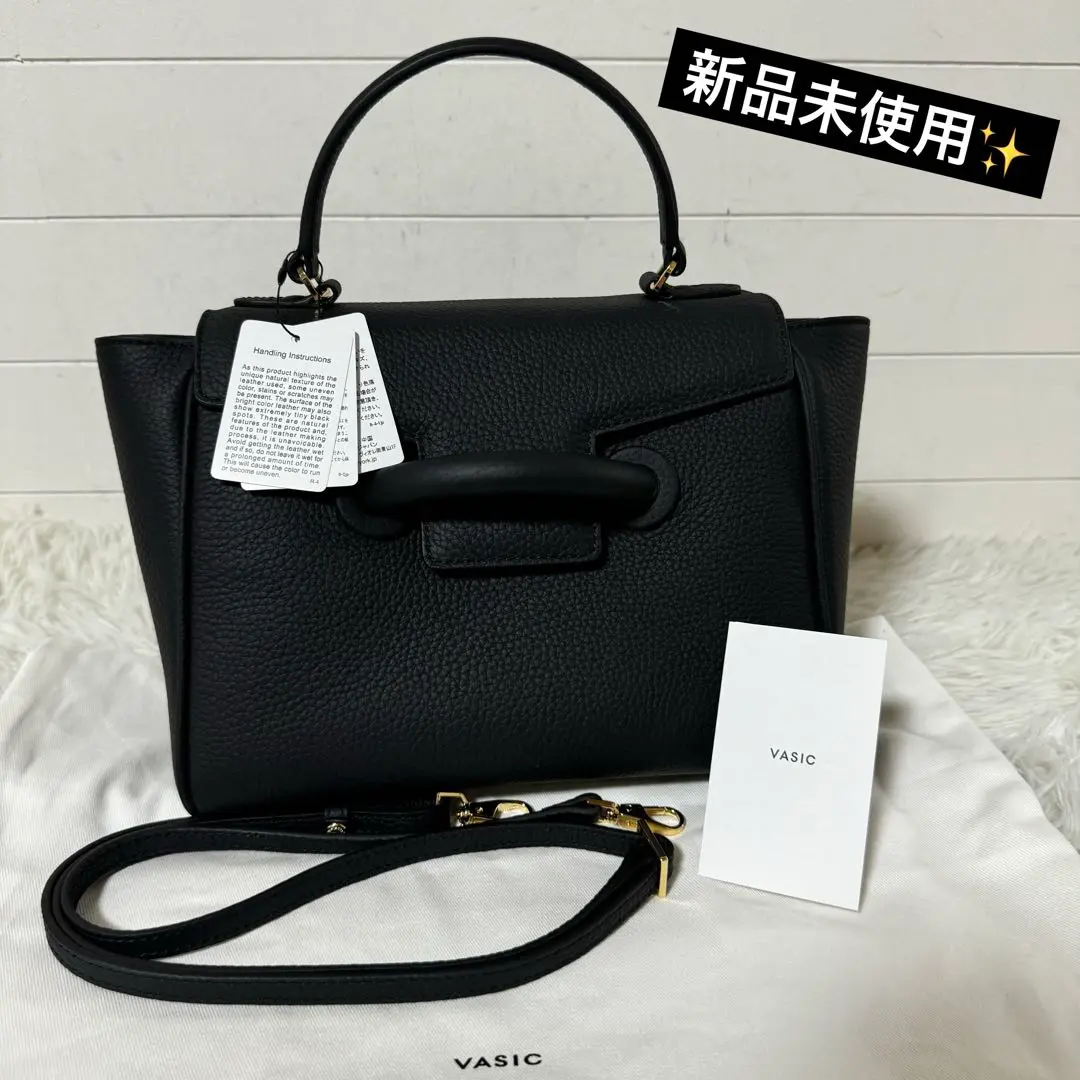 ⭐️新品、未使用⭐️　VASIC　EVER MINI　ショルダーバッグ　ブラック EVER MINI,ブラック – VASIC ヴァジック日本公式サイト