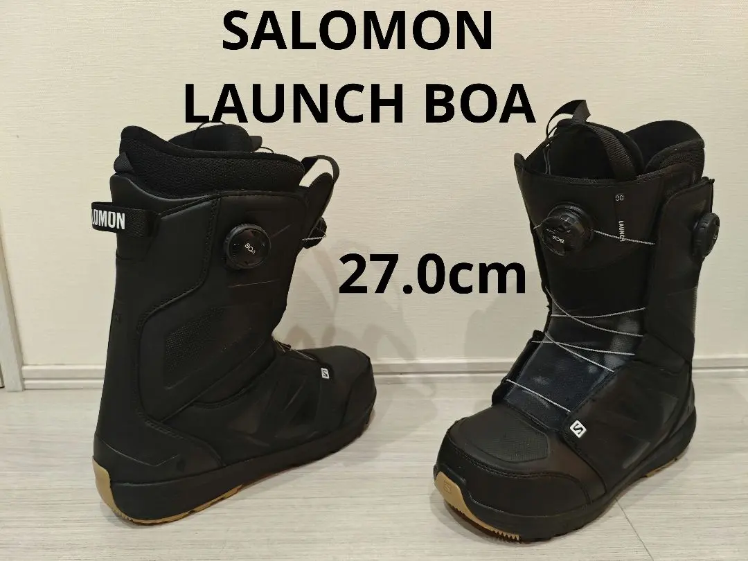 SALOMON LAUNCH BOA 雪地滑雪靴 27.0cm 薩洛蒙 的縮圖