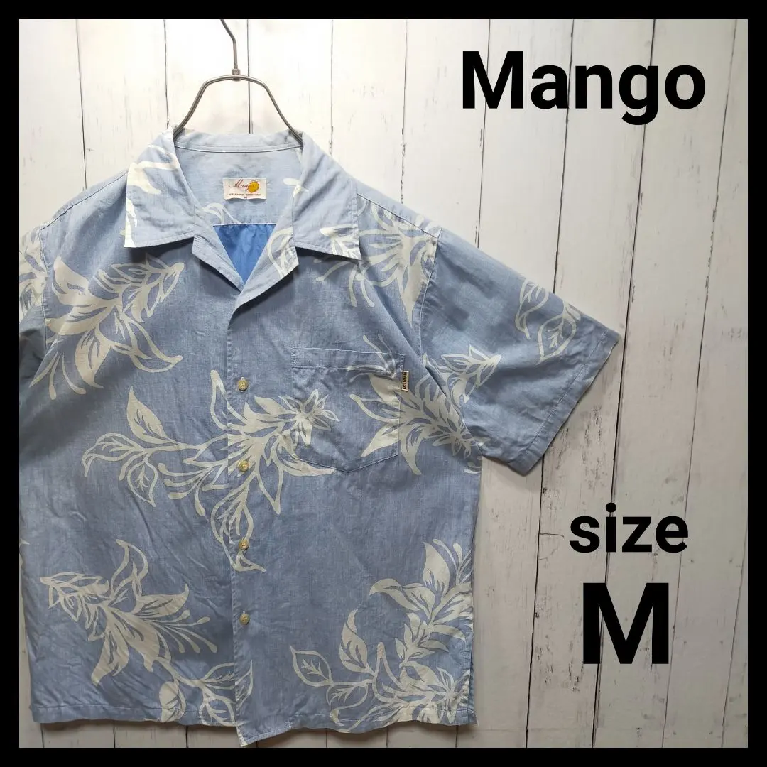 Thumbnail of 【Mango】 Patterned Aloha Shirt E560