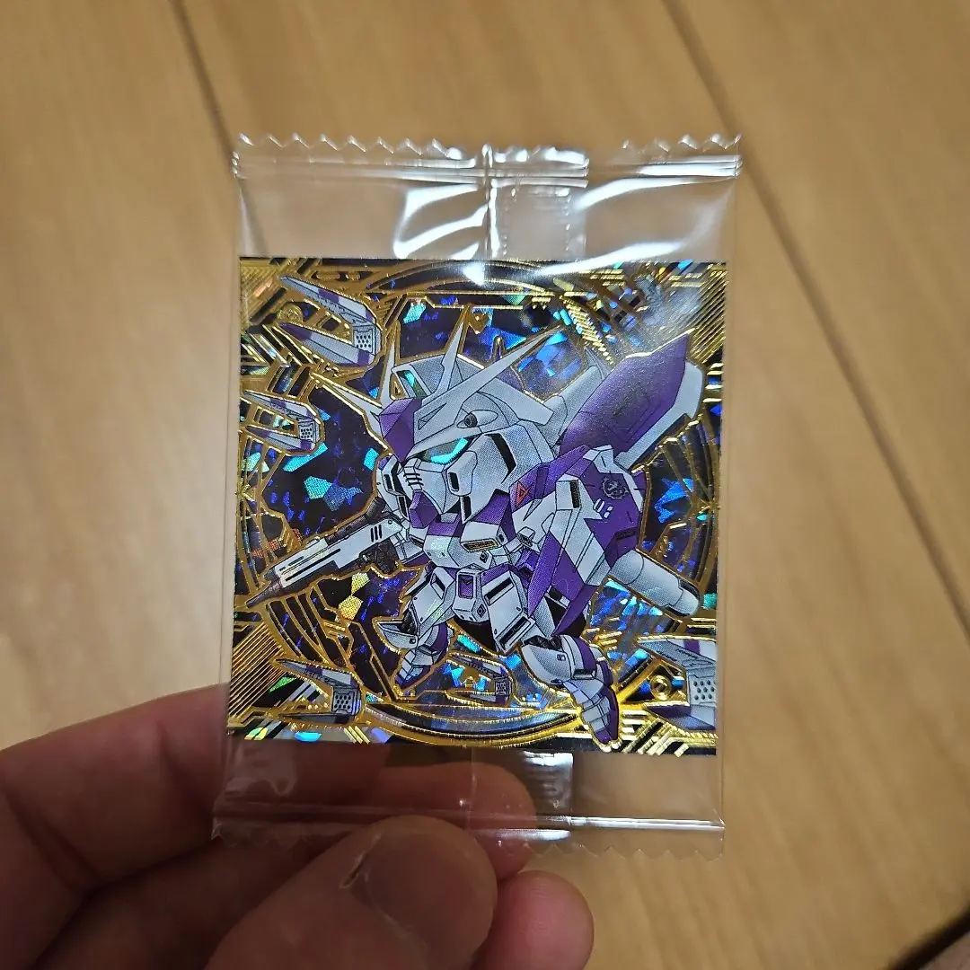Thumbnail of Gundam Seal Wafer 4th Edition Hi-ν Gundam SEC Secret