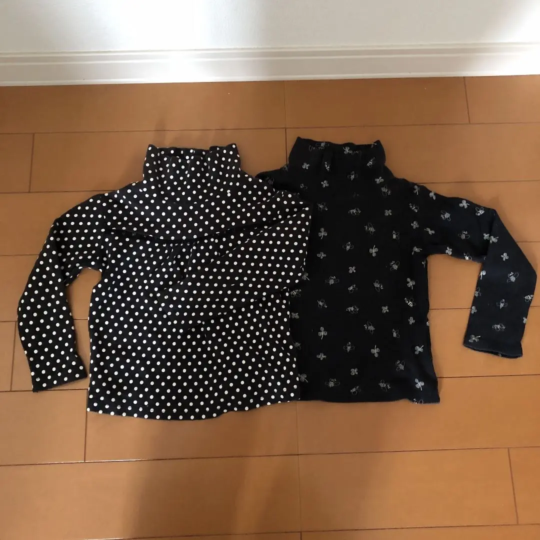 高領 內搭 長袖 100 110 兩件套 的縮圖