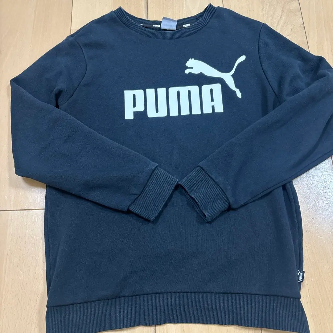 彪馬 運動衫 黑色 150 的縮圖