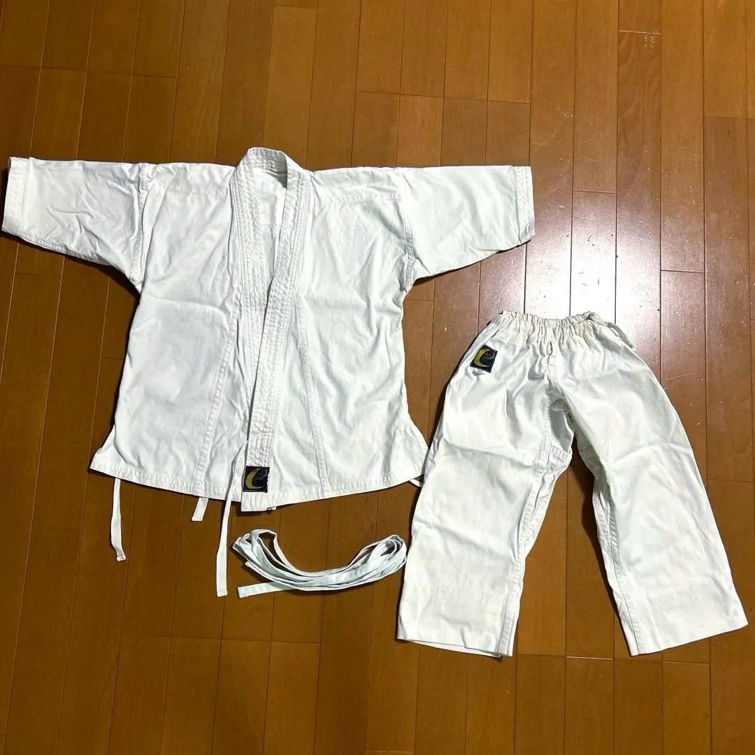 Thumbnail of Karate Enbuto Gi Top and Bottom Set Uniform 100% Cotton Size 00