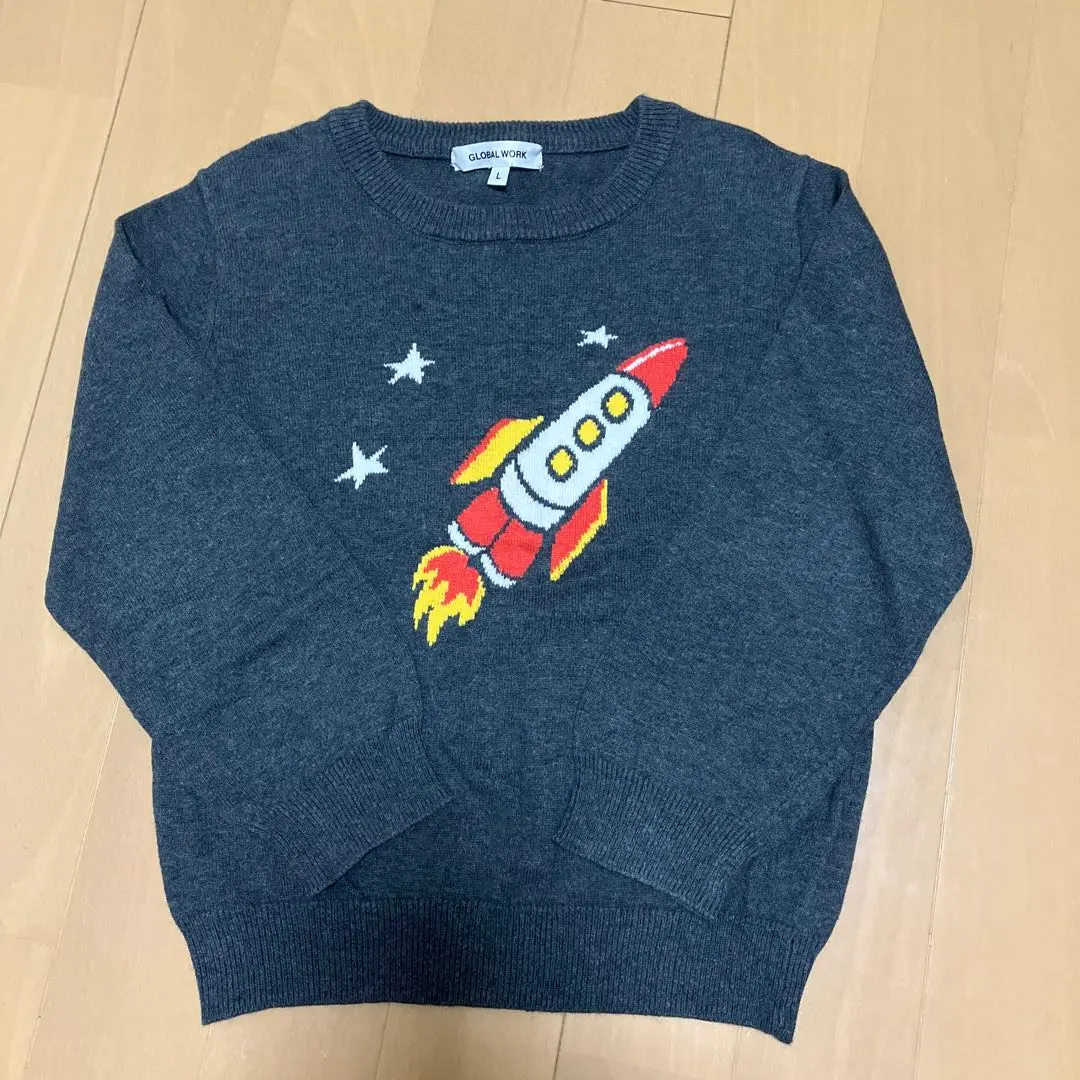 Thumbnail of GLOBAL WORK Gray Rocket Sweater L