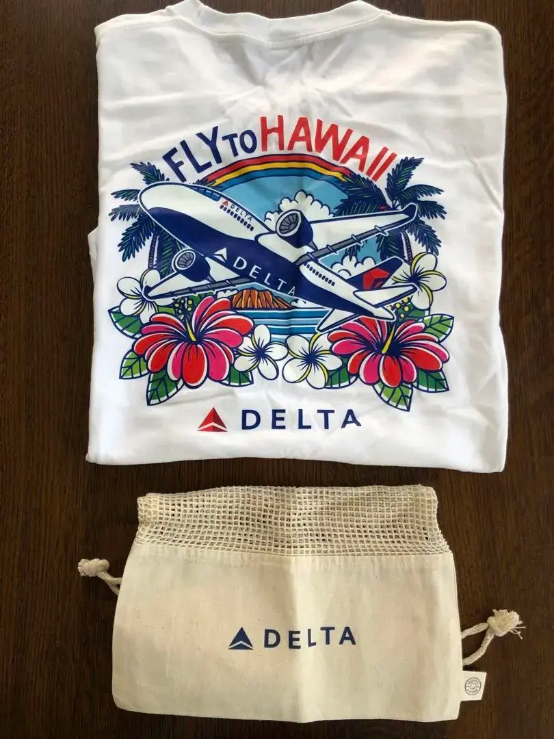 デルタ航空非売品Tシャツ 期間限定更に値下げ - メルカリ