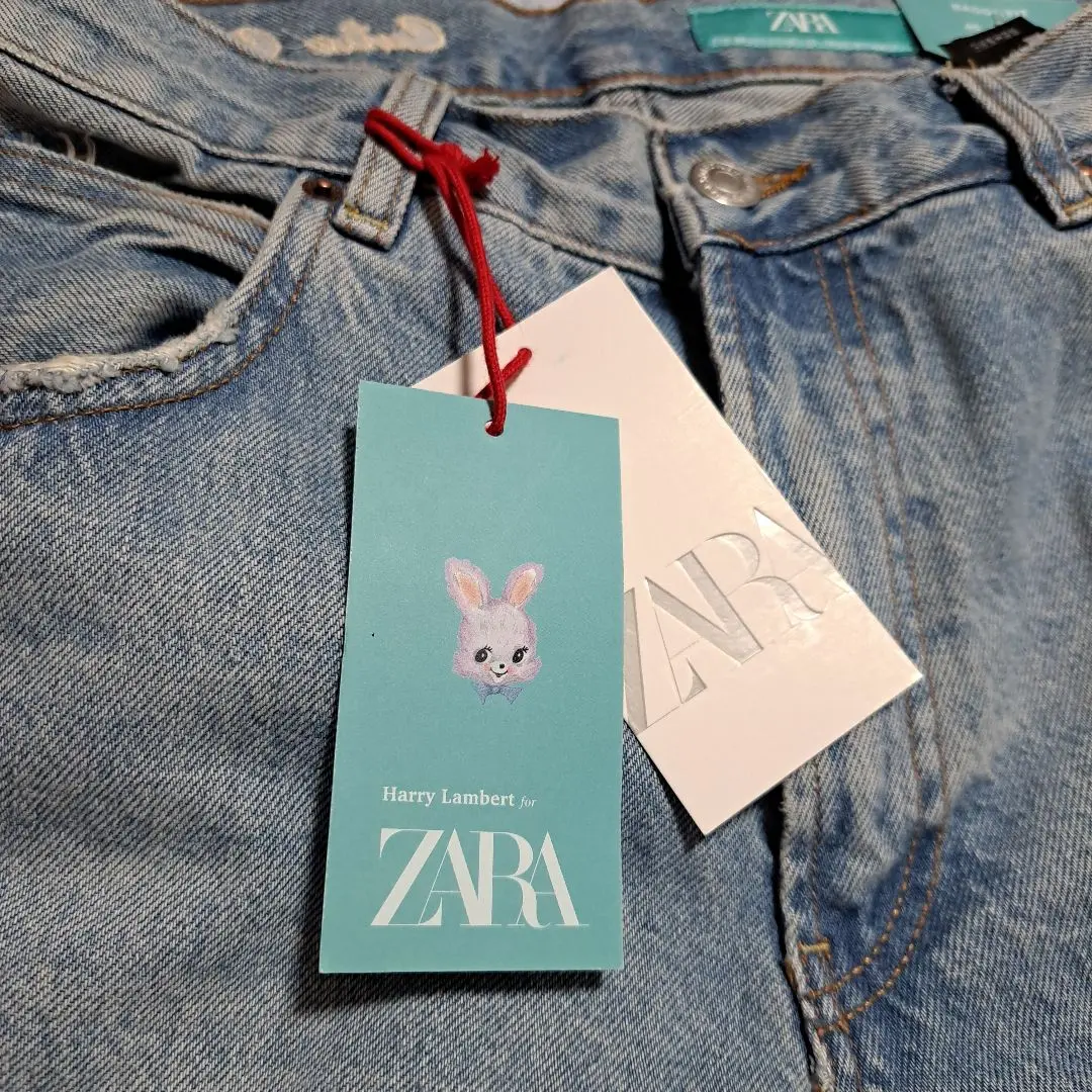 ZARA ハリーランバート バギーデニム　希少最小サイズ ZARA ハリーランバート バギーデニム 希少最小サイズ