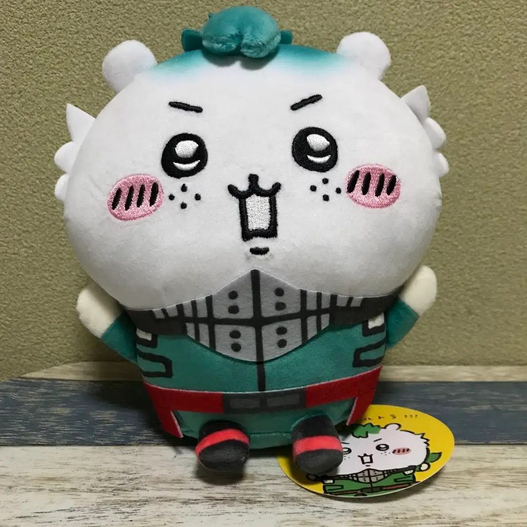 僕のヒーローアカデミア×ちいかわ ぬいぐるみS（緑谷出久×ちい