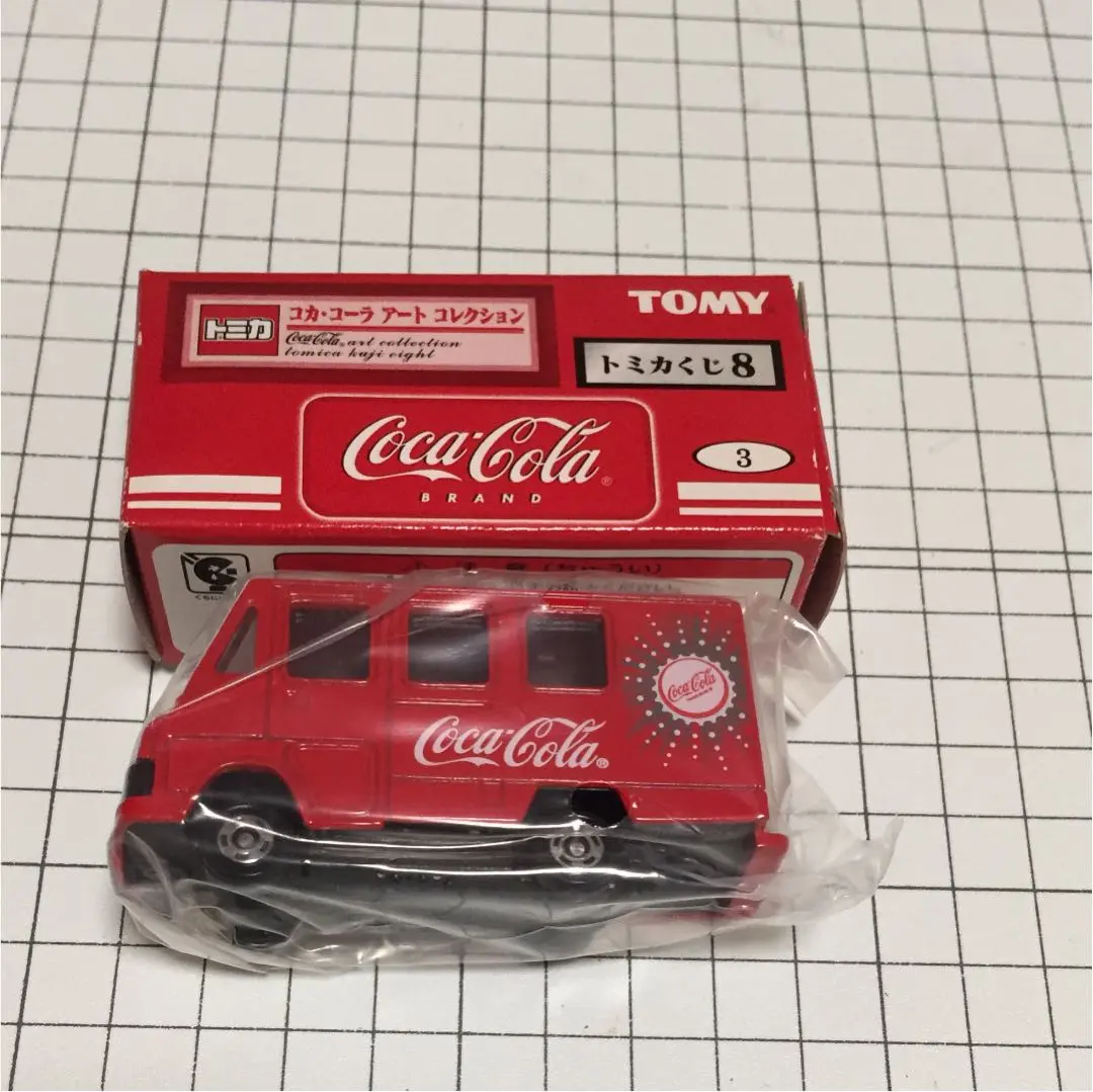 未開封　トミカクジ　トミカクジ8 コカコーラ　パーティにコレクションに トミカ トミカくじVIII コカ・コーラアートコレクション(BOX