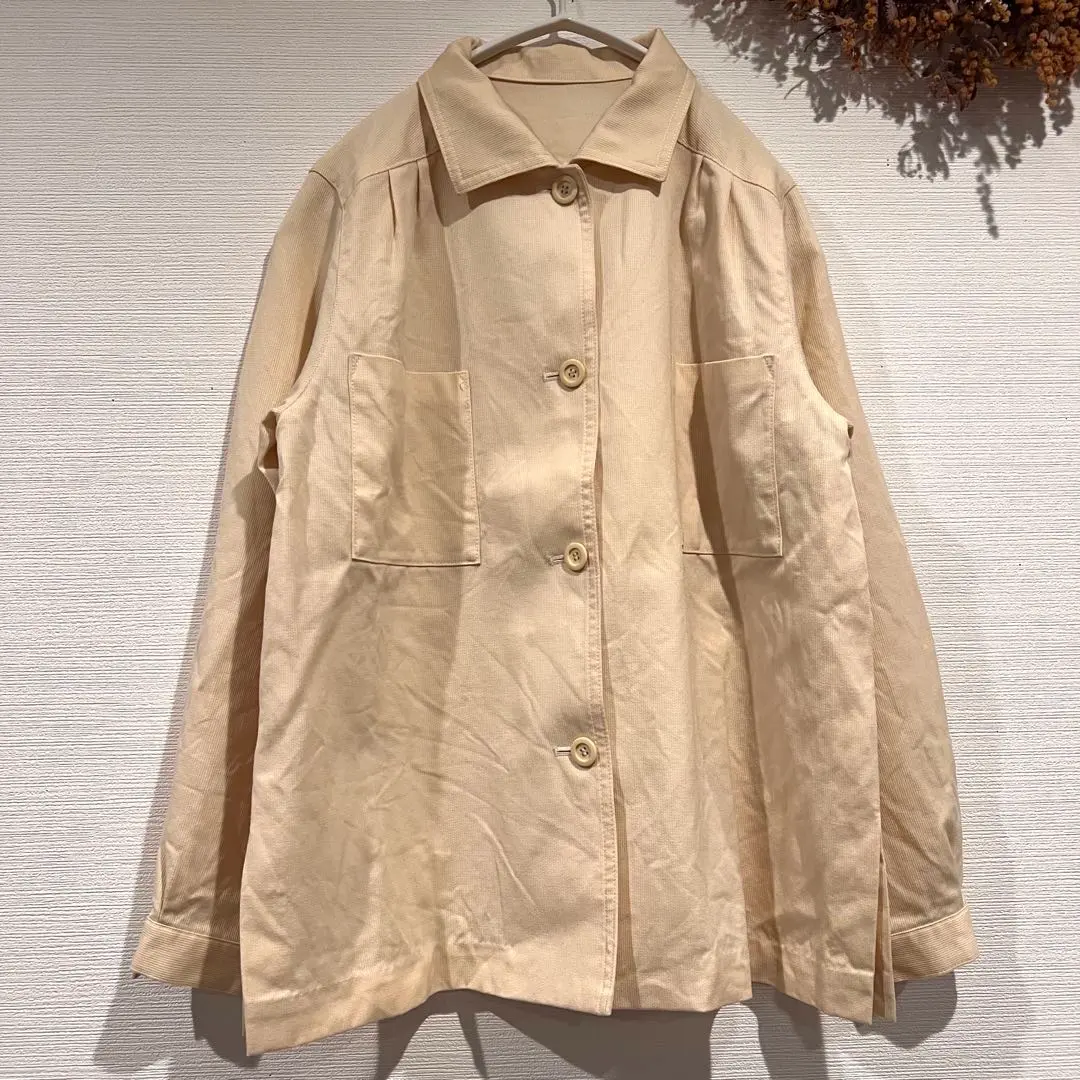 Thumbnail of 2401-112 [Button-up Shirt] Collared, Outerwear, Retro, Pastel Colors, Showa Era