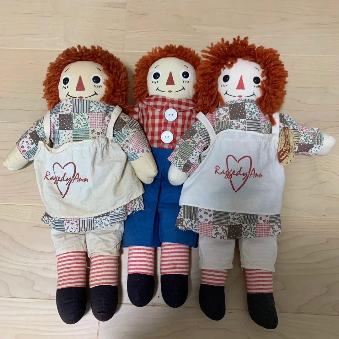ラガディ アン＆アンディ ビッグぬいぐるみ くすのき玩具 ラガディ アン＆アンディ ビッグぬいぐるみ くすのき玩具 - メルカリ