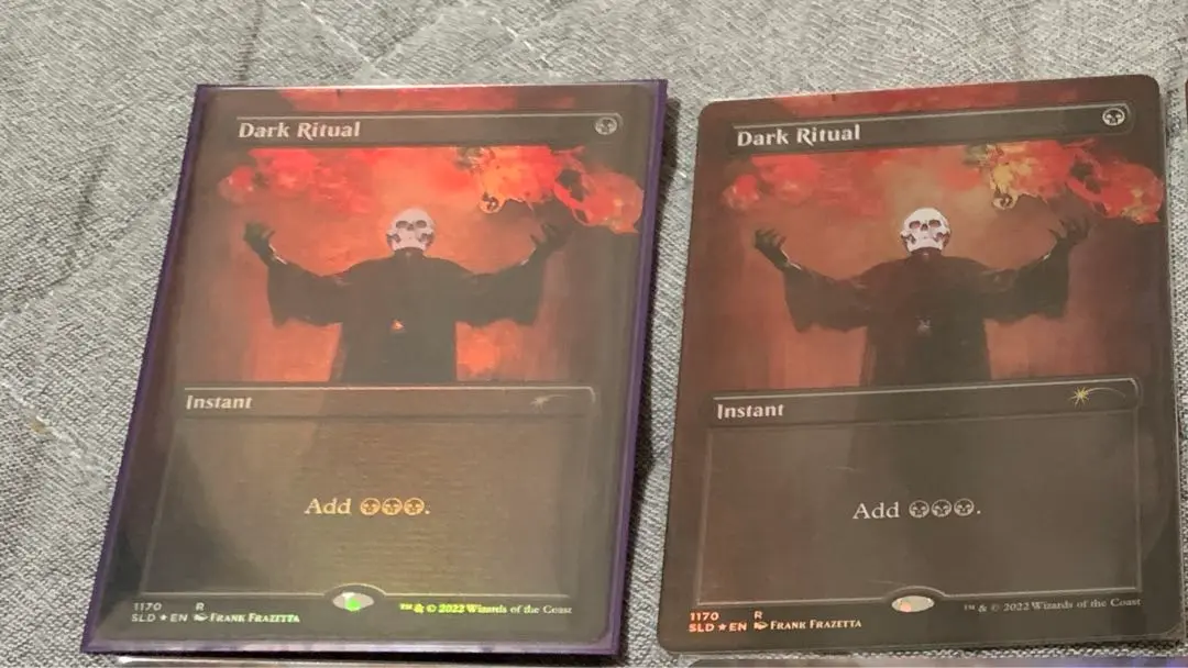 MTG 暗黒の儀式 2枚   Secret Lair版　foil 2025年最新】暗黒の儀式 FOILの人気アイテム - メルカリ