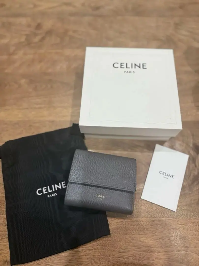 Thumbnail of CELINE Gray Trifold Wallet