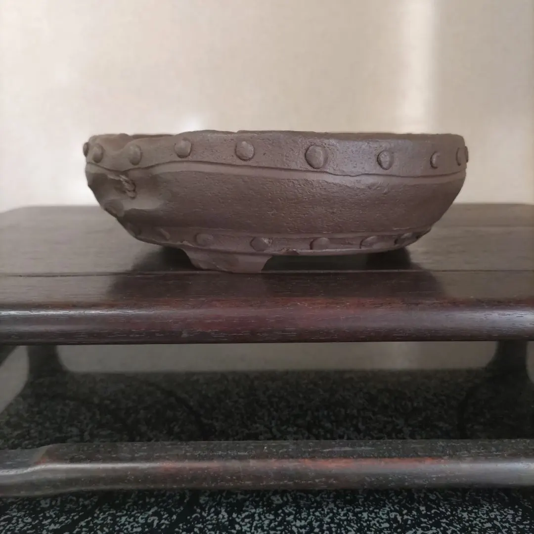 盆栽鉢、植木鉢、時代鉢、紫泥鉢、太鼓胴丸鉢、杭打鉢、手捏鉢 的縮圖