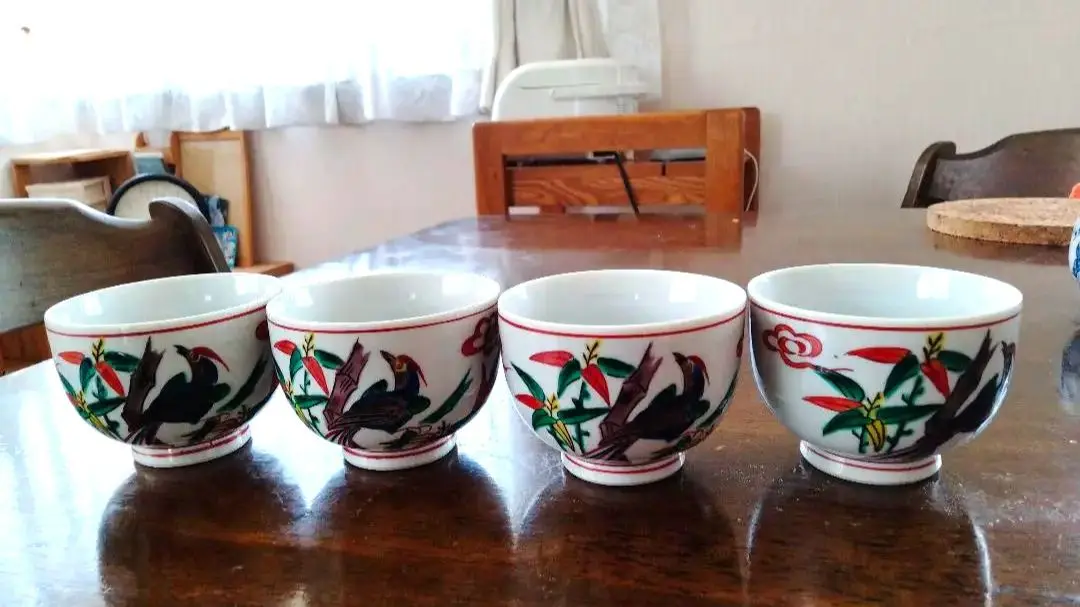 P646 九谷焼 玉浪 鶴松絵 花瓶 花器 金彩 青系 華道 茶道 インテリア 2025年最新】九谷玉浪の人気アイテム - メルカリ