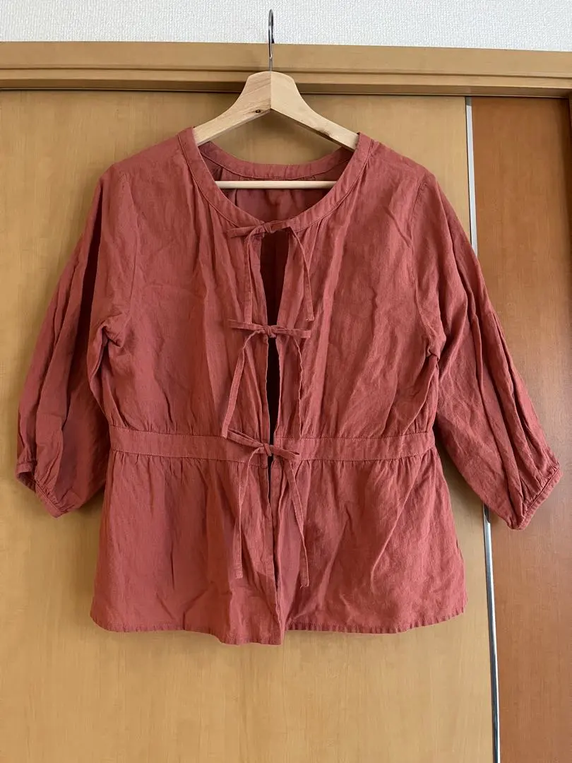 【Samantha Mos2】橘色女襯衫 的縮圖