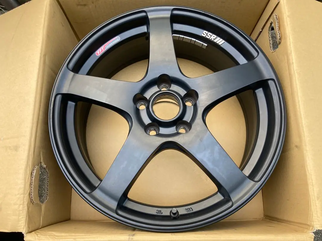 11月まで値下げ　SSR GTV01 ホイール　2本セット SSR GTV01 ホイール 2本 BRZ ZD8 R/2.4L NA【18×7.5J 5-100