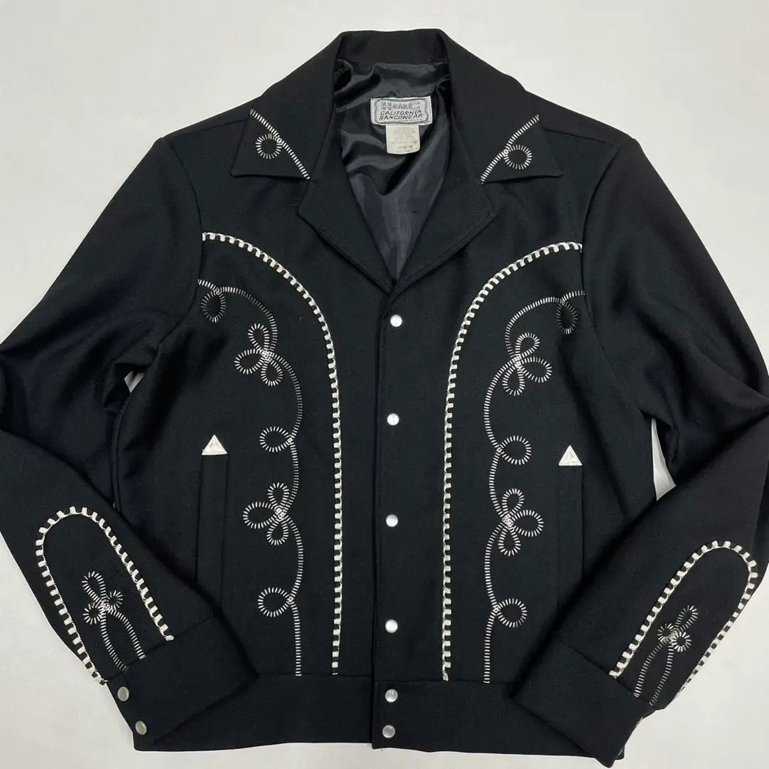 HbarC エイチバーシー　90's ブラックジャケット 未使用　L USA製 HbarC エイチバーシー 90's ブラックジャケット 未使用 L USA製