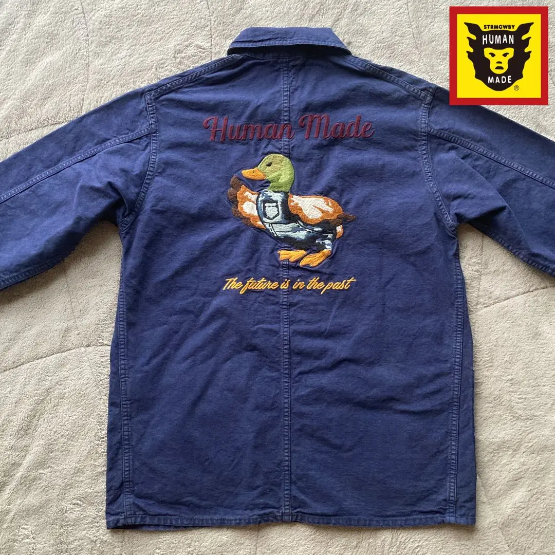 ヒューマンメイド　ポストオーバーオールズ　カバーオール　メンズ　M　NIGO HUMAN MADE x Post Overalls W Fake Coverall/正規通販-FACTORY